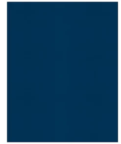 Office Depot® Brand 2-Pocket Textured Paper Folders With Prongs, Dark Blue, Pack Of 25