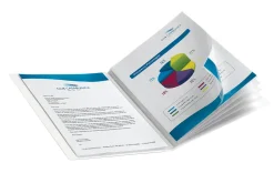 Office Depot® Brand Poly Bound Presentation Book, 12 Pockets, White