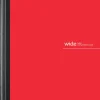 Office Depot® Brand Poly Composition Book, 7-1/2" x 9-3/4", Wide Ruled, 80 Sheets, Red