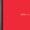 Office Depot® Brand Poly Composition Book, 7-1/2" x 9-3/4", College Ruled, 80 Sheets, Red