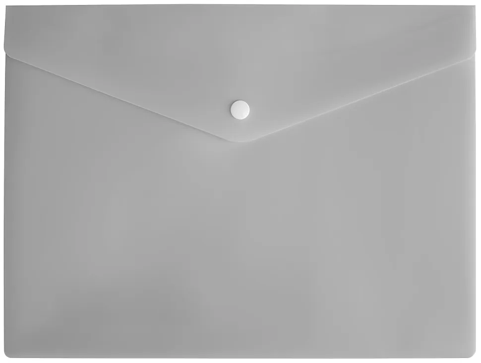 Office Depot® Brand Poly Envelope, 1/2" Expansion, Letter Size, Gray