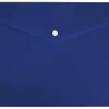 Office Depot® Brand Poly Envelope, 8-1/2" x 11", Blue