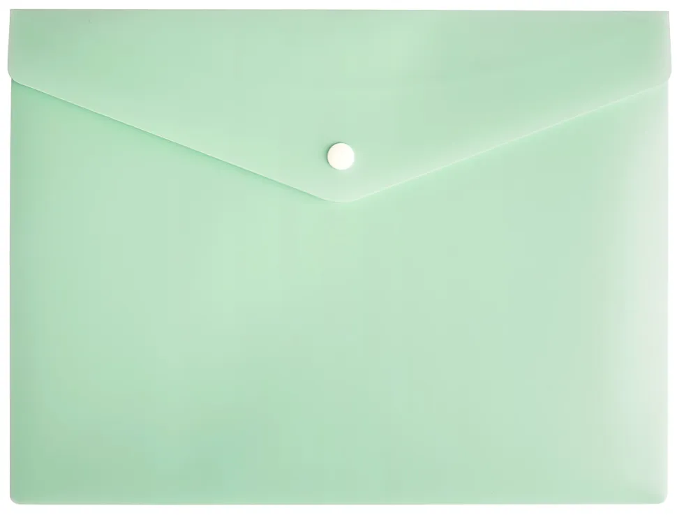 Office Depot® Brand Poly Envelope, 1/2" Expansion, Letter Size, Mint