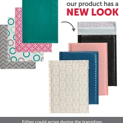 Office Depot® Brand Poly Fashion Bubble Mailer, #0, 6 1/2