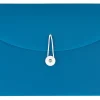 Office Depot® Brand Poly 4-Pocket Cascading File, Letter Size, Turquoise