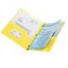 Office Depot® Brand Poly 2-Pocket Portfolio With Fasteners, Yellow