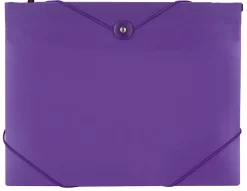 Office DepotĀ® Brand Poly 7-Pocket Hanging File, 8" Expansion, Letter Size, 9-5/8" x 13", Purple