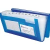 Office Depot® Brand Polypropylene File, 1 Pocket, Expansion 6", Nonstandard size, Blue, Pack of 1