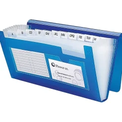 Office DepotĀ® Brand Polypropylene File, 1 Pocket, Expansion 6", Nonstandard size, Blue, Pack of 1