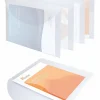 Office Depot® Brand Poly Snap Document Files, Clear, Pack Of 5