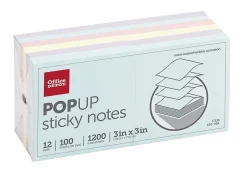 Office Depot® Brand Pop Up Sticky Notes, 3