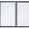 Office Depot® Brand Premium Folio Notebook, Junior, 5 1/2" x 8 1/2", 1 Subject, Narrow Ruled, 120 Pages (60 Sheets), Black