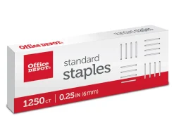 Office DepotĀ® Brand Premium Full-Strip Stapler Combo WIth Staples And Remover, Black, 8488C1ODUODP501