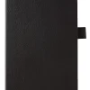 Office Depot® Brand Premium Hardcover Business Journal, 8 1/2" x 5 1/2", Narrow Ruled, 192 Pages (96 Sheets), Black