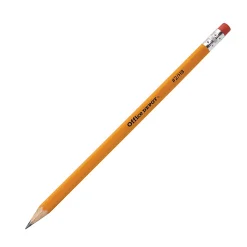 Office Depot® Brand Presharpened Pencils, #2 Medium Soft Lead, Yellow, Pack Of 12