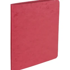 Office DepotĀ® Brand Pressboard Side-Bound Report Binders With Fasteners, Executive Red, 60% Recycled, Pack Of 10