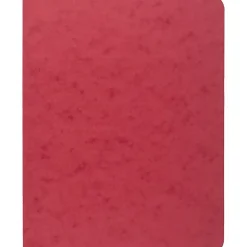 Office Depot® Brand Pressboard Side-Bound Report Binders With Fasteners, Executive Red, 60% Recycled, Pack Of 10
