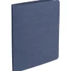 Office Depot® Brand Pressboard Side-Bound Report Binders With Fasteners, Dark Blue, 60% Recycled, Pack Of 10