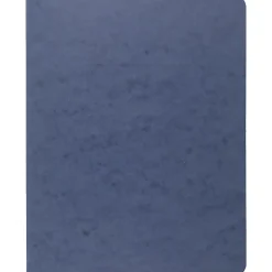Office Depot® Brand Pressboard Side-Bound Report Binders With Fasteners, Dark Blue, 60% Recycled, Pack Of 10
