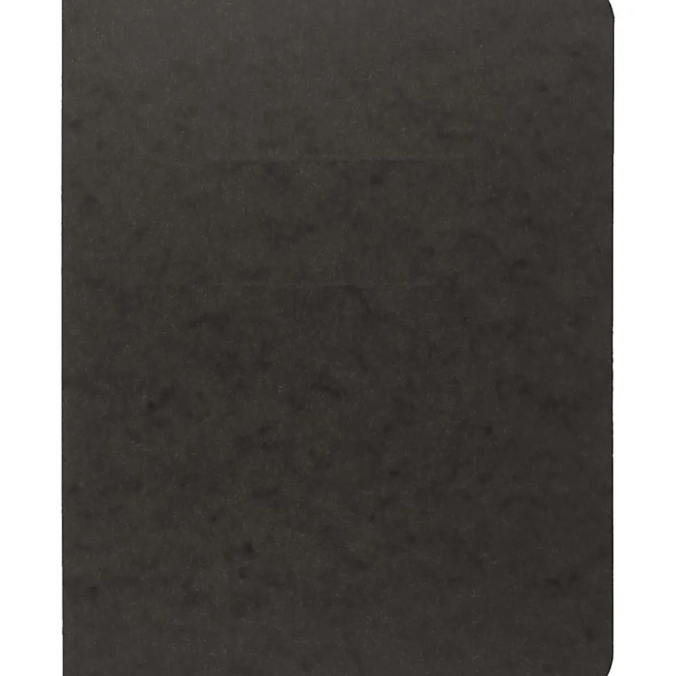 Office Depot® Brand Pressboard Side-Bound Report Binders With Fasteners, 60% Recycled, Black, Pack Of 10