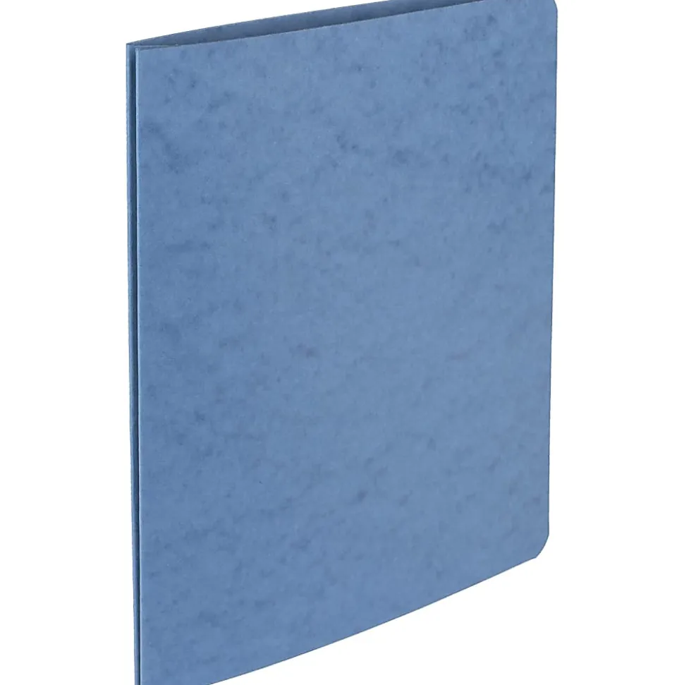 Office Depot® Brand Pressboard Report Covers With Fasteners, 50% Recycled, Light Blue, Pack Of 5