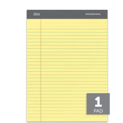 Office Depot® Brand Professional Writing Pads, 8-1/2