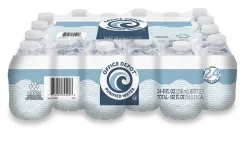 Office Depot® Brand Purified Water, 8 Oz, Case Of 24 Bottles