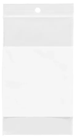 Office Depot® Brand Reclosable Bags With Write-On Panel, 3