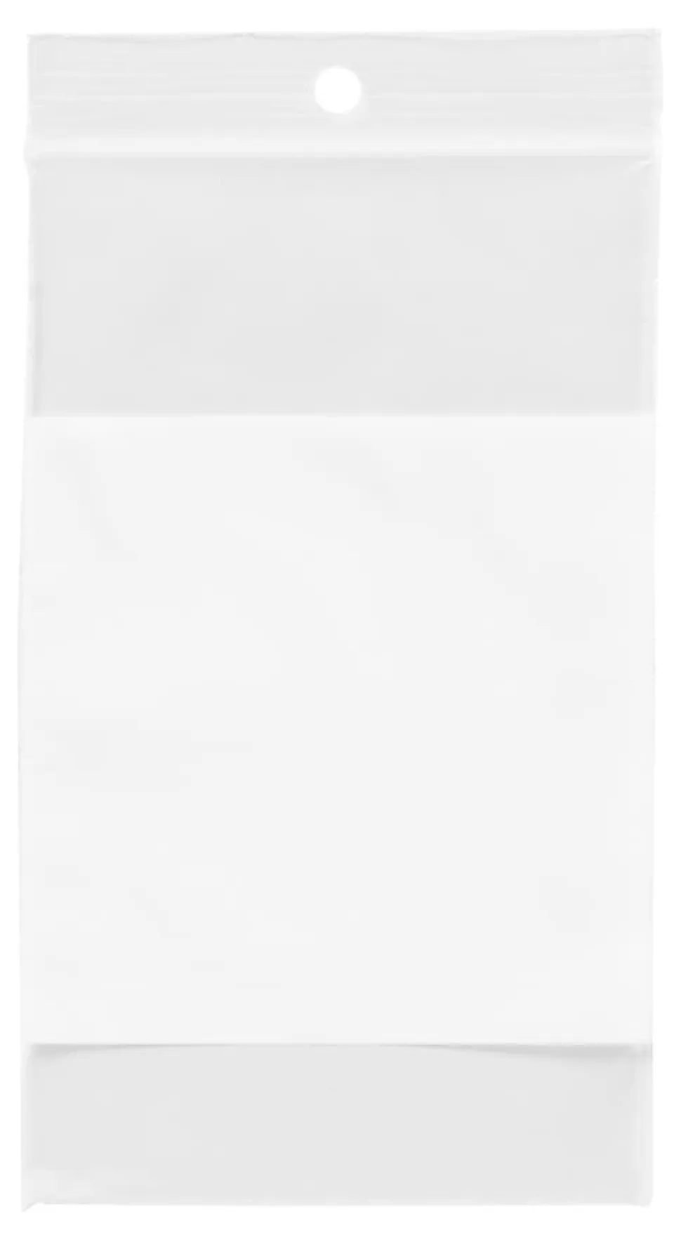Office Depot® Brand Reclosable Bags With Write-On Panel, 3" x 5", Box Of 100