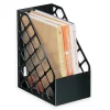 Office Depot® Brand 30% Recycled Mesh Plastic Magazine File, Large, Black