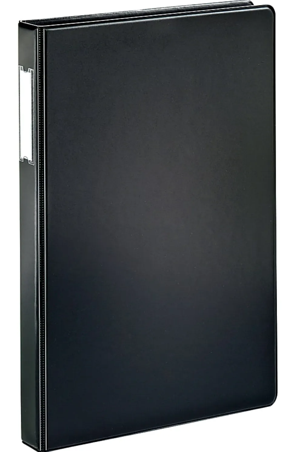 Office Depot® Brand Reference 3-Ring Binder, 1" Round Rings, 100% Recycled, Black