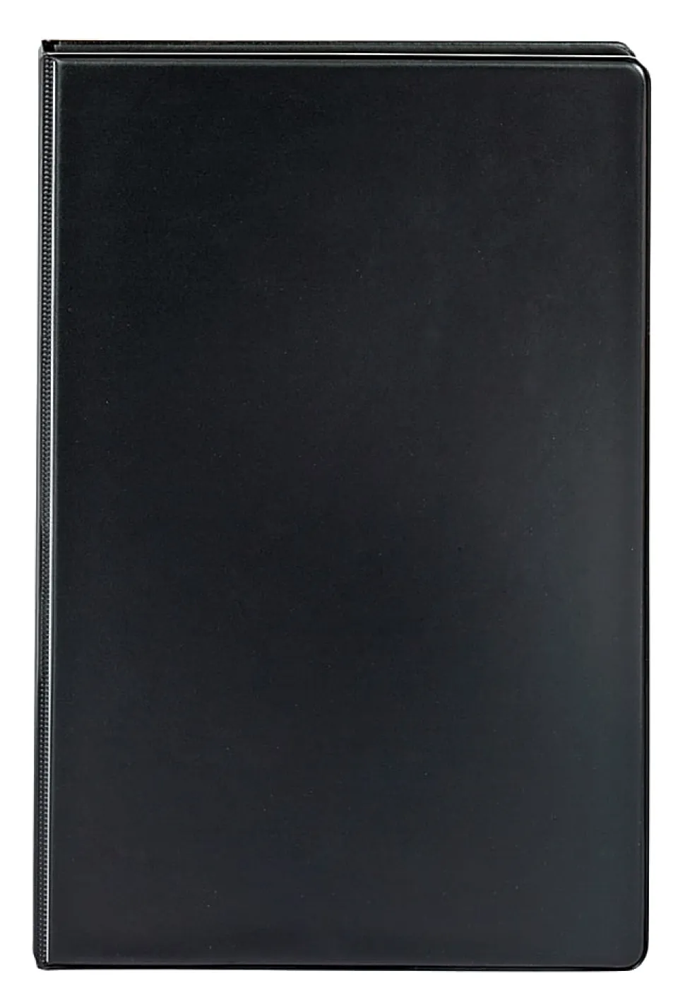 Office Depot® Brand Reference 3-Ring Binder, 1" Round Rings, 100% Recycled, Black