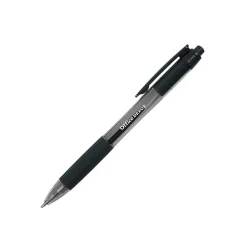 Office DepotĀ® Brand Retractable Ballpoint Pens With Grips, Medium Point, 1.0 mm, Black/Blue/Red Barrels, Black/Blue/Red Inks, Pack Of 50 Pens