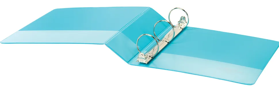 Office Depot® Brand 3-Ring Durable View Binder, 2" Round Rings, Jeweler Blue