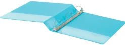 Office Depot® Brand 3-Ring Durable View Binder, 1-1/2" Round Rings, Jeweler Blue