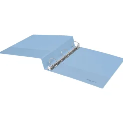 Office Depot® Brand 3-Ring Durable View Binder, 1-1/2" Round Rings, Baby Blue