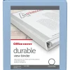 Office Depot® Brand 3-Ring Durable View Binder, 1" Round Rings, Baby Blue