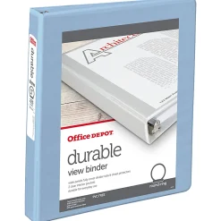 Office Depot® Brand 3-Ring Durable View Binder, 1