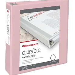 Office Depot® Brand 3-Ring Durable View Binder, 2