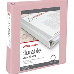 Office Depot® Brand 3-Ring Durable View Binder, 1-1/2