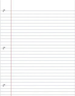 Office DepotĀ® Brand Ruled Filler Paper, 8 1/2" x 11", Wide Ruled, White, Pack Of 500 Sheets