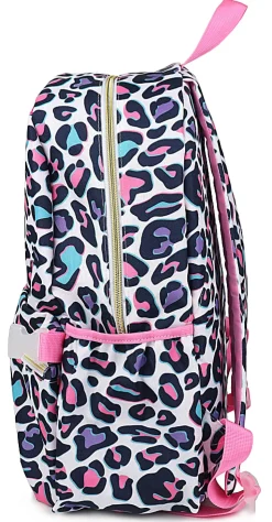 Office Depot® Brand School Backpack and Lunch Box Set With Water Bottle, Multicolor Animal Print