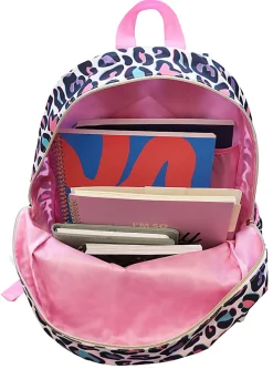 Office Depot® Brand School Backpack and Lunch Box Set With Water Bottle, Multicolor Animal Print