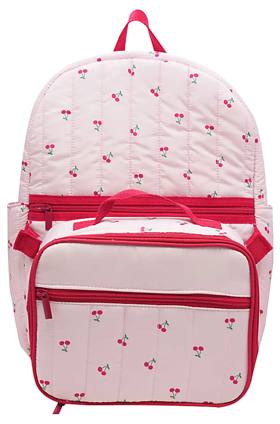 Office Depot® Brand School Backpack and Lunch Box Set, Cherries