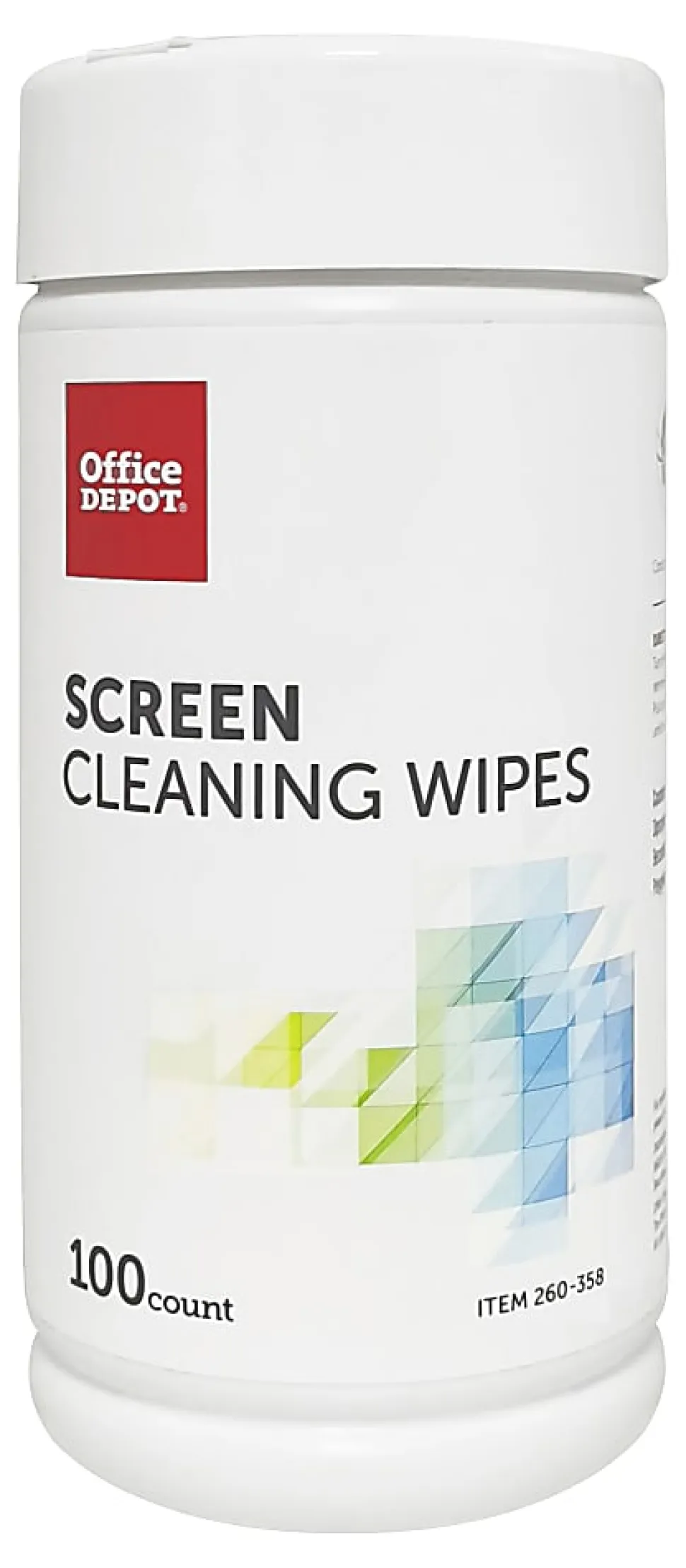 Office Depot® Brand Screen Cleaning Wipes, Canister Of 100