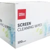 Office Depot® Brand Screen Individually Wrapped Cleaning Wipes, Box Of 100