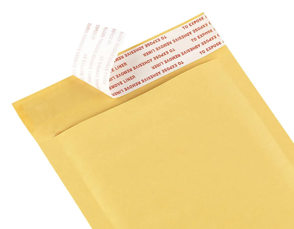 Office Depot® Brand Self-Sealing Bubble Mailers, Size 0, 6" x 9 1/8", Box Of 250