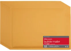 Office Depot® Brand Self-Sealing Bubble Mailers, Size 7, 14 1/4