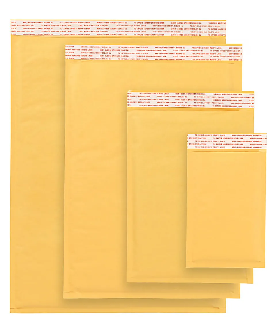 Office Depot® Brand Self-Sealing Bubble Mailers Size 2, 8 1/2" x 11 1/8", Box Of 100