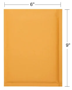 Office Depot® Brand Self-Sealing Bubble Mailers, Size 0, 6